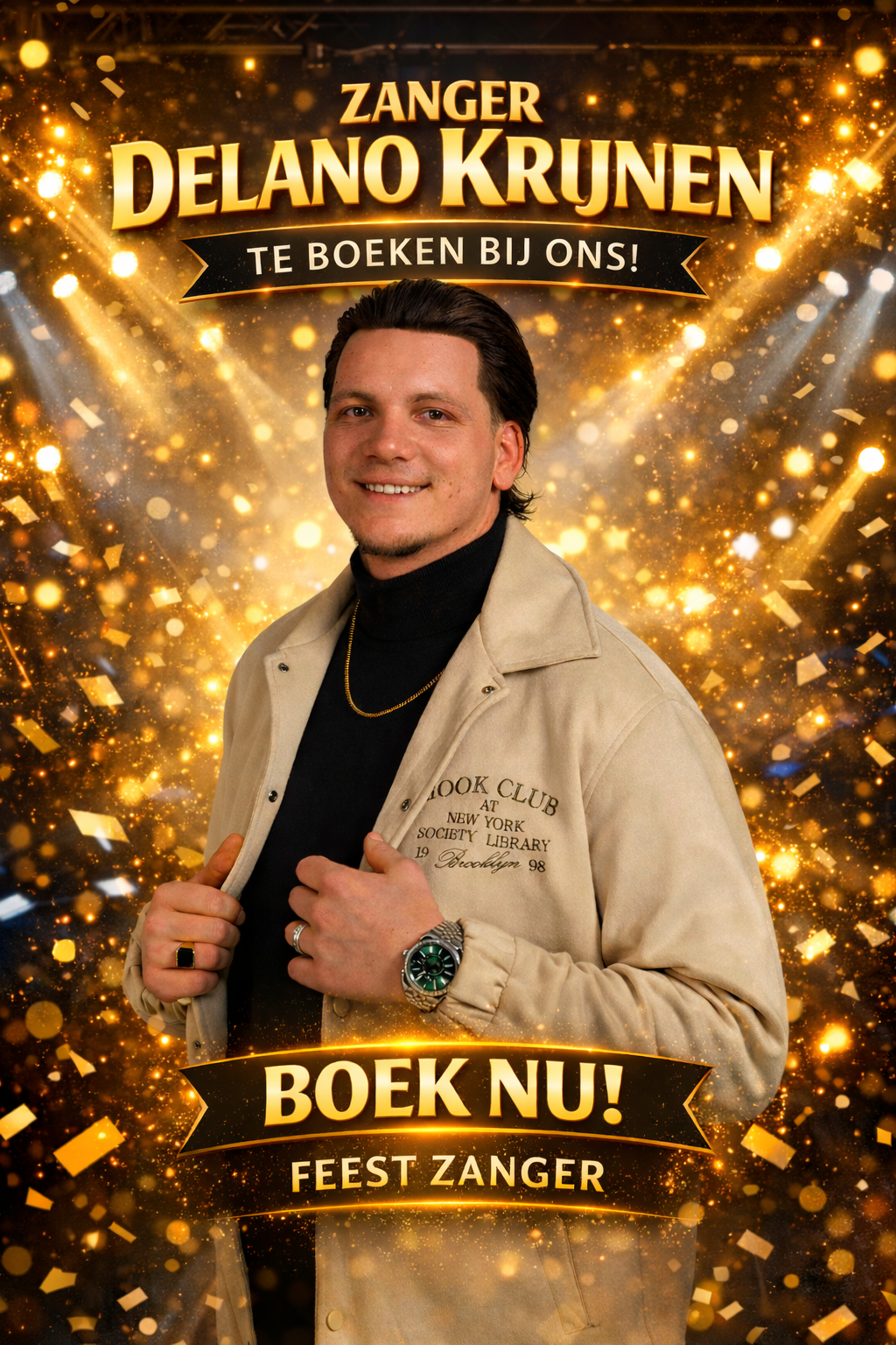 Poster Delano Krijnen